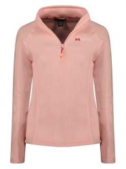 Maison Montaigne Bluza polarowa "Tumai" w kolorze szaroróżowym rozmiar: XL. Różowe bluzy Maison Montaigne, xl, bez wzorów, z polaru, bez kaptura. Za 74.46 zł.