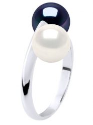 Pearl Addict Złoty pierścionek z perłami rozmiar: 48. Białe pierścionki Pearl Addict, z perłą, złote. Za 1,435.99 zł.