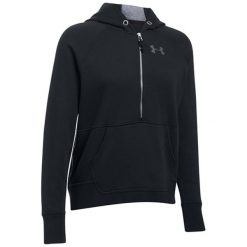 Bluza w kolorze czarnym. Czarne bluzy Under Armour, xs, bez wzorów, bez kaptura. W wyprzedaży za 119.95 zł.