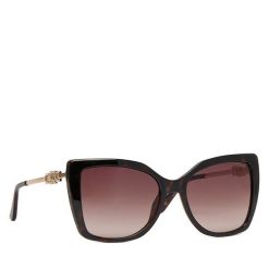 Okulary przeciwsłoneczne Guess. Brązowe okulary przeciwsłoneczne Guess, z aplikacjami. Za 526.99 zł.