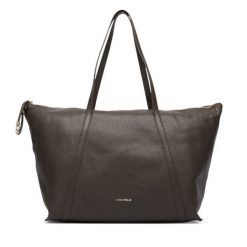 Torebka Coccinelle. Brązowe shopper Coccinelle, bez wzorów, bez dodatków. Za 1,299.00 zł.