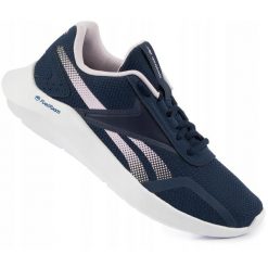 Damskie buty sportowe do biegania Reebok Energylux 2.0. Niebieskie obuwie sportowe Reebok, bez zapięcia, do biegania. Za 179.00 zł.