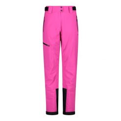 Spodnie damskie narciarskie CMP 34W3946. Czerwone spodnie narciarskie CMP, s, bez wzorów, narciarskie. Za 429.99 zł.