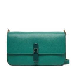 Torebka Furla. Zielone listonoszki Furla, bez wzorów, bez dodatków. Za 1,319.00 zł.