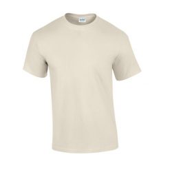 Ultra Bawełniana Koszulka Unisex Dla Dorosłych. Brązowe bluzki GILDAN, m, bez wzorów, z bawełny, sportowe, bez kołnierzyka, bez ramiączek. Za 30.99 zł.