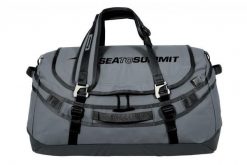 Torba podróżna Sea To Summit Nomad Duffle. Szare torby na ramię SEA TO SUMMIT, bez wzorów, z materiału, klasyczne, na ramię, duże, bez dodatków. Za 832.35 zł.