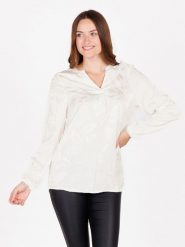 KEY LARGO Bluzka "Cocoa" w kolorze białym rozmiar: L. Białe bluzki KEY LARGO, l, bez wzorów, bez kołnierzyka, bez ramiączek. Za 47.94 zł.