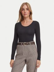 Polo Ralph Lauren Bluzka 4P0494 Czarny Slim Fit. Czarne bluzki Polo Ralph Lauren, xs, bez wzorów, z bawełny, bez kołnierzyka, bez ramiączek. Za 434.99 zł.