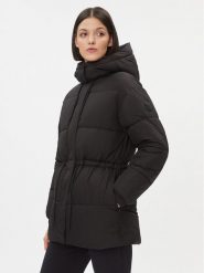 S.Oliver Płaszcz zimowy 2133096 Czarny Loose Fit. Czarne płaszcze S.Oliver, na zimę, s, bez wzorów, z syntetyku, bez kaptura. Za 699.99 zł.