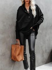 LA Angels Bluza w kolorze czarnym rozmiar: XL. Czarne bluzy LA Angels, xl, bez wzorów, z kapturem. Za 165.99 zł.