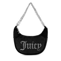 Torebka Juicy Couture. Czarne torebki klasyczne Juicy Couture, bez wzorów, bez dodatków. Za 259.99 zł.