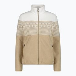 Bluza damska CMP 35J3806 Arctic Fleece. Brązowe bluzy sportowe CMP, bez wzorów, bez kaptura. Za 359.99 zł.