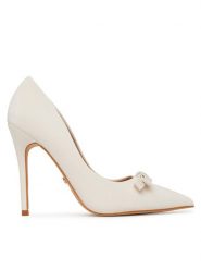 DeeZee Szpilki GAO-2312-6A Écru. Szpilki DeeZee, bez wzorów, z materiału, bez obcasa, na szpilce, bez zapięcia. Za 139.99 zł.