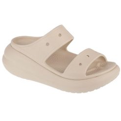 Klapki damskie Crocs 2076702Y2. Szare klapki Crocs, bez wzorów, z materiału, bez obcasa. Za 343.00 zł.