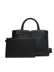 Elisabetta Franchi Torebka BS-05A-51E2 Czarny. Czarne torebki klasyczne Elisabetta Franchi, bez wzorów, ze skóry, bez dodatków. Za 1,419.00 zł.
