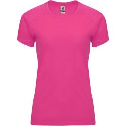 Damska Koszulka Sportowa Z Krótkim Rękawem Bahrain. Czerwone koszulki sportowe ROLY, bez wzorów, bez ramiączek, trekkingowe. Za 44.99 zł.
