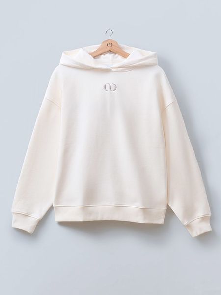 LeGer Bluza "Talea" w kolorze kremowym rozmiar: 34. Brązowe bluzy LeGer, bez wzorów, z bawełny, z kapturem. Za 209.95 zł.