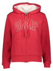 GAP Bluza w kolorze czerwonym rozmiar: L. Czerwone bluzy GAP, l, bez wzorów, bez kaptura. Za 194.95 zł.