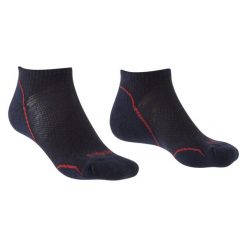 Skarpety do trekkingu Bridgedale Ultra Light T2 Merino Performance Low. Niebieskie skarpety Bridgedale, bez wzorów. Za 105.38 zł.