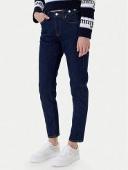 Tommy Jeans Jeansy Lucy DW0DW22432 Granatowy Slim Fit. Niebieskie jeansy Tommy Jeans, bez wzorów. Za 449.99 zł.