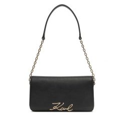 Torebka KARL LAGERFELD. Czarne torebki klasyczne KARL LAGERFELD, bez wzorów, bez dodatków. Za 849.99 zł.