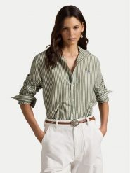 Polo Ralph Lauren Koszula 211971514500 Zielony Classic Fit. Zielone koszule Polo Ralph Lauren, s, bez wzorów, z bawełny, bez kołnierzyka, bez ramiączek. Za 819.99 zł.