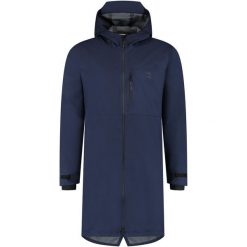 Kurtka przeciwdeszczowa BBB Rainshield Parka. Niebieskie kurtki sportowe BBB CYCLING, sportowe, bez kaptura. Za 599.90 zł.