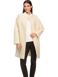 Heine Płaszcz przejściowy w kolorze beżowym rozmiar: 44. Brązowe płaszcze Heine, bez wzorów, bez kaptura. Za 152.62 zł.