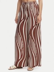 Seafolly Spodnie materiałowe Coastline 55541-PA Brązowy Wide Leg. Brązowe spodnie materiałowe Seafolly, m, bez wzorów, z lyocellu. Za 639.99 zł.