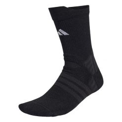 Skarpety Tennis Crew Socks Cushioned, 1 Para W Opakowaniu. Białe skarpety Adidas, bez wzorów. Za 79.95 zł.