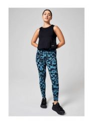 Legginsy Casall Essential Tights Printed 40. Niebieskie legginsy Casall, s, bez wzorów, z elastanu, z podwyższonym stanem, długie. Za 259.00 zł.