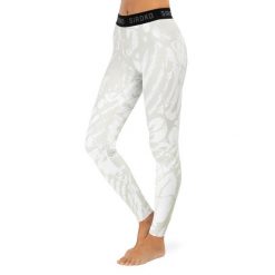 Leggins termoaktywne do sportów zimowych damskie SIROKO Stellar. Białe bielizna sportowa SIROKO, m, bez wzorów. W wyprzedaży za 109.95 zł.