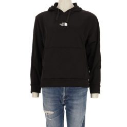 Second life - Bluza damska z kapturem The North Face czarna - Jak nowy. Czarne bluzy sportowe The North Face, l, bez wzorów, z materiału, z kapturem. Za 114.98 zł.