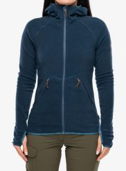 Bluza z kapturem damska Turbat Annapurna Fleece. Niebieskie bluzy TURBAT, l, bez wzorów, z materiału, z kapturem. Za 280.49 zł.