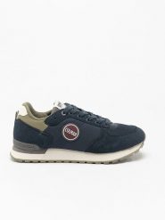 COLMAR Sneakersy w kolorze oliwkowo-granatowym rozmiar: 43. Brązowe trampki Colmar, bez wzorów, z materiału, bez zapięcia. Za 301.48 zł.