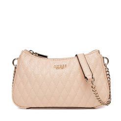 Torebka Guess. Czerwone listonoszki Guess, z aplikacjami, bez dodatków. Za 379.99 zł.