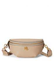 LAUREN RALPH LAUREN Torebka 431974467002 Beżowy. Brązowe listonoszki Lauren Ralph Lauren, bez wzorów, ze skóry, bez dodatków. Za 1,299.00 zł.