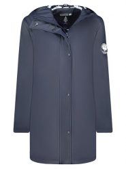 Geographical Norway Parka "Curieuse" w kolorze granatowym rozmiar: M. Niebieskie parki Geographical Norway, m, bez kaptura. Za 200.45 zł.
