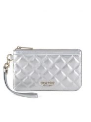 Nine West Torebka LILLA1 Srebrny. Szare torebki klasyczne Nine West, bez wzorów, z tworzywa sztucznego, bez dodatków. Za 99.99 zł.