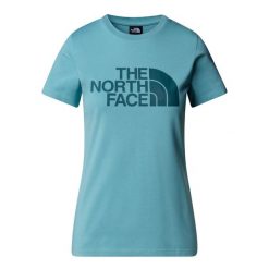 The North Face Koszulka S/S Easy Nf0A8A6Ddou. Niebieskie koszulki sportowe The North Face, bez wzorów, bez ramiączek. Za 105.99 zł.
