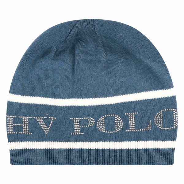 Kapelusz damski HV Polo Alice. Niebieskie kapelusze HV POLO, bez wzorów, z dzianiny. Za 226.00 zł.