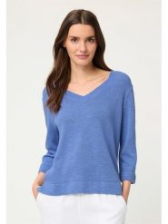 Olsen Sweter w kolorze niebieskim rozmiar: 42. Niebieskie swetry Olsen, bez wzorów, bez ramiączek. Za 129.45 zł.