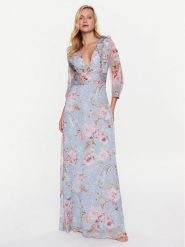 Liu Jo Sukienka letnia CA3378 TS030 Błękitny Regular Fit. Niebieskie sukienki Liu Jo, na lato, bez wzorów, z syntetyku, bez kołnierzyka, bez ramiączek. Za 949.99 zł.