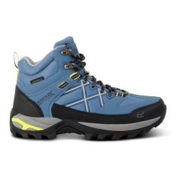 Buty trekkingowe damskie Samaris III. Niebieskie trekkingi Regatta. W wyprzedaży za 349.99 zł.
