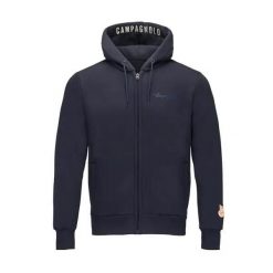 Bluza z kapturem Campagnolo. Niebieskie bluzy Campagnolo, m, bez wzorów, z materiału, z kapturem. Za 662.85 zł.