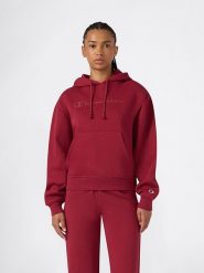 Champion Bluza w kolorze czerwonym rozmiar: L. Czerwone bluzy Champion, l, bez wzorów, z kapturem. Za 149.95 zł.