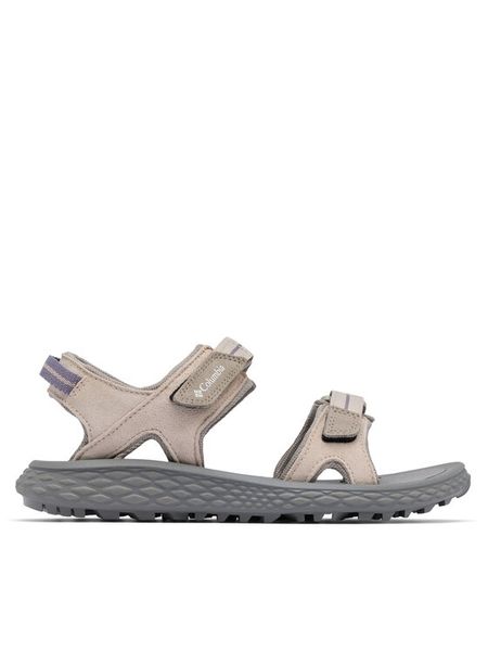 Columbia Sandały Konos™ Hiker 2-Strap 2121311 Szary. Szare obuwie sportowe Columbia, bez wzorów, ze skóry, bez obcasa, bez zapięcia. Za 299.99 zł.