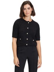 Vera Mont Kardigan w kolorze czarnym rozmiar: M. Czarne kardigany Vera Mont, m, bez wzorów. Za 162.49 zł.