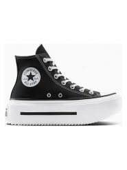 Converse Sneakersy "Chuck Taylor All Star Double Stack" w kolorze czarnym rozmiar: 42. Czarne trampki Converse, bez wzorów, za kostkę, bez zapięcia. Za 239.95 zł.