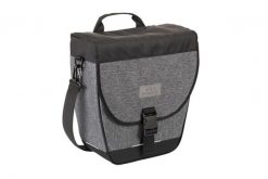 Torba miejska Dryton City. Czarne torby na ramię NORCO, z aplikacjami, z nylonu, na ramię, duże, bez dodatków. Za 489.90 zł.